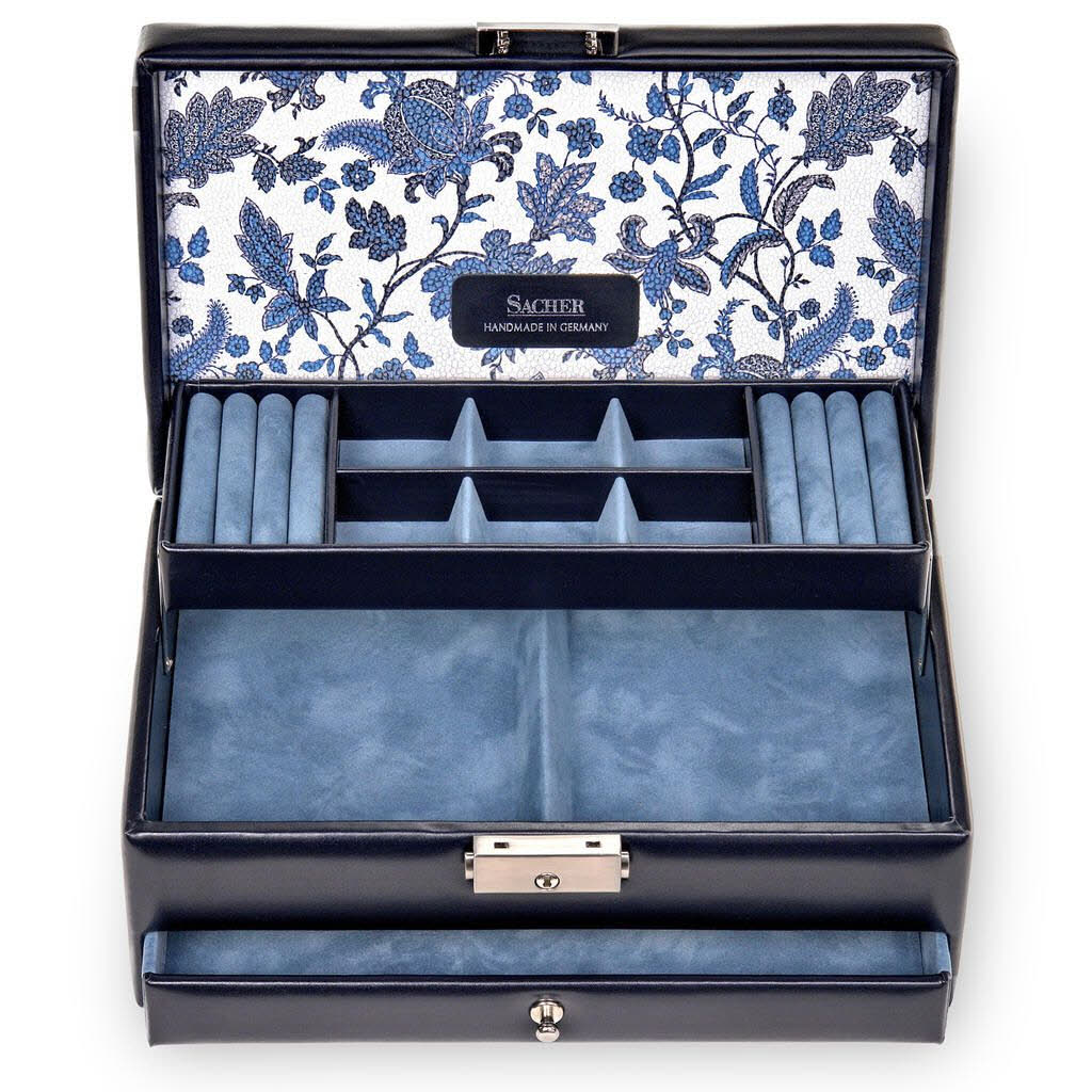 Schmuckkasten Helen florage / navy