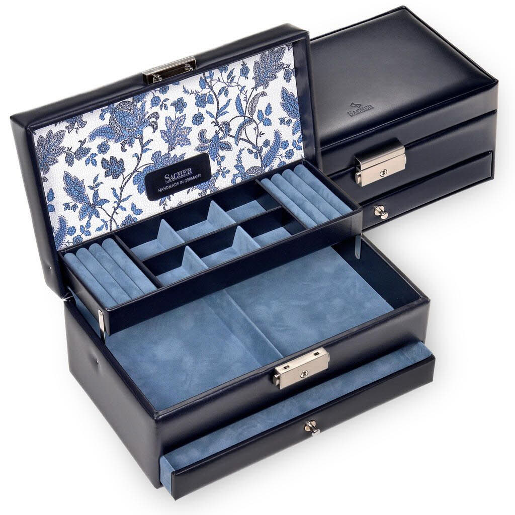 Schmuckkasten Helen florage / navy