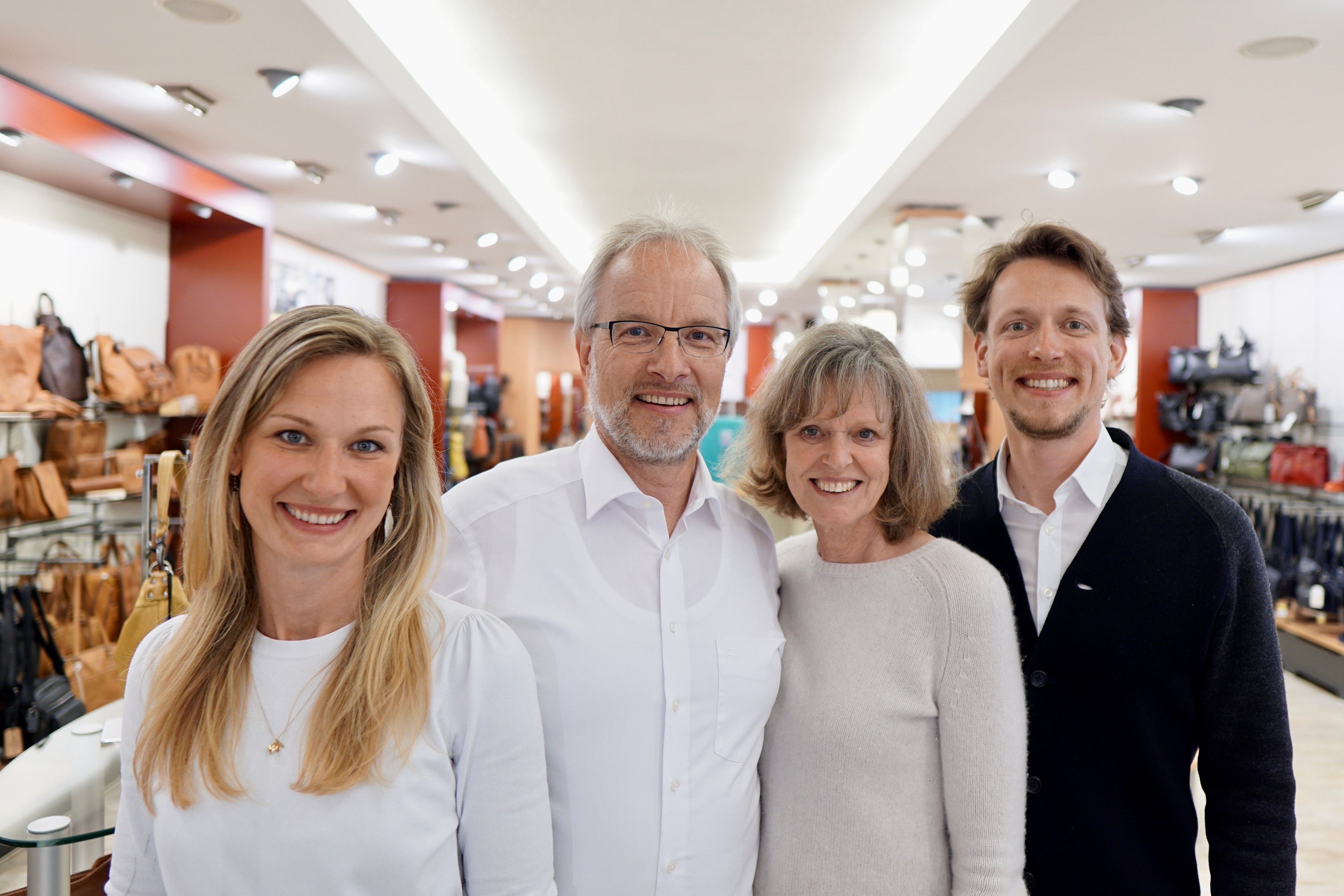 Zeigt die Inhaberfamilie